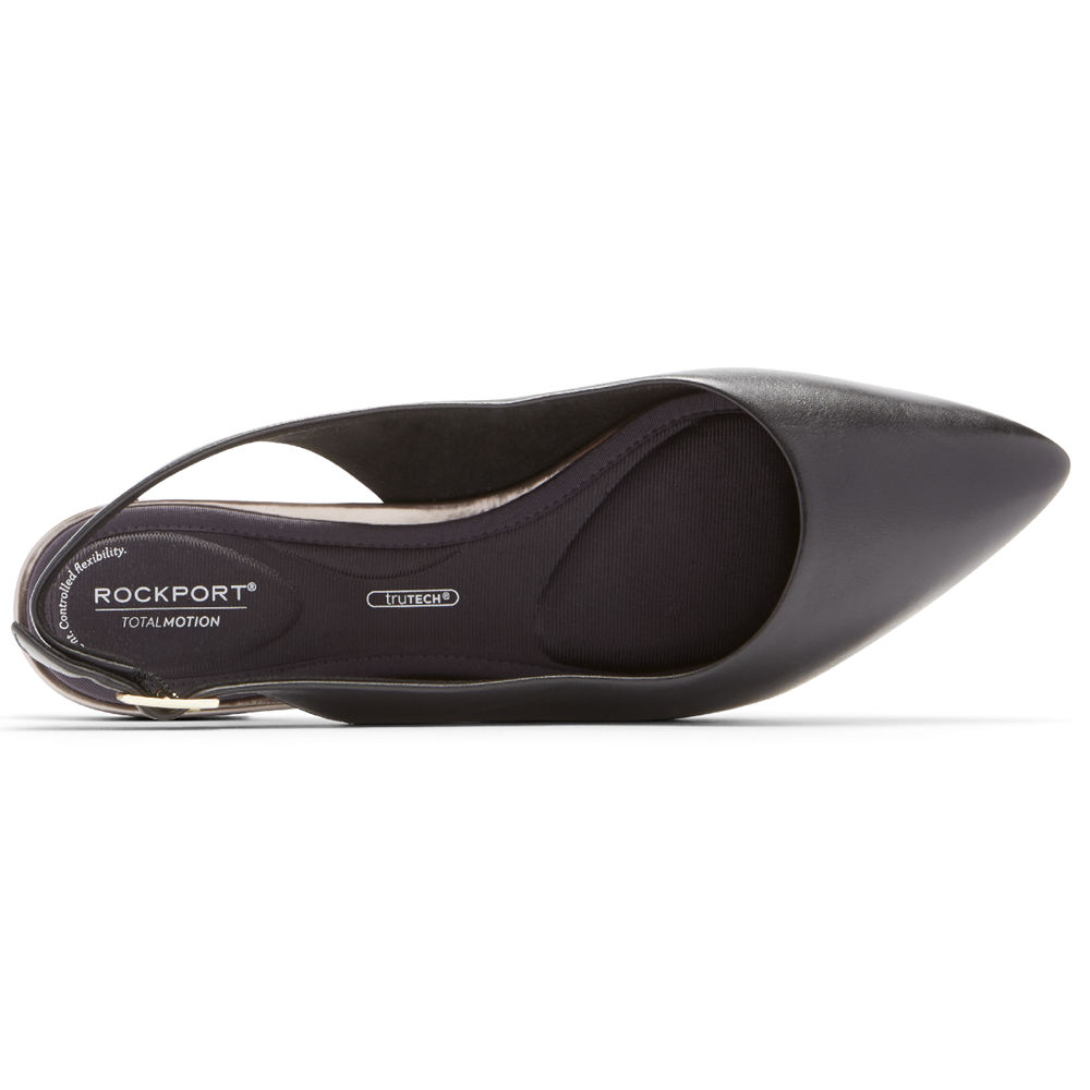 Rockport Slingback Dam Svarta - Total Motion Adelyn - NVDUZ3659